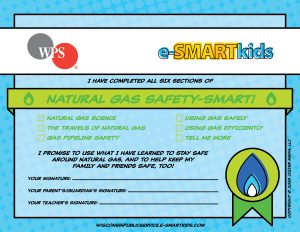 Natural Gas Safety-SMART certificate